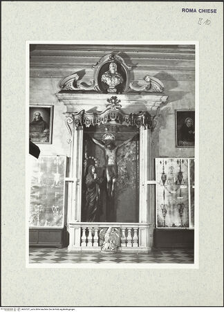 Vorderseite von ICCD [https://www.deutsche-digitale-bibliothek.de/content/lizenzen/rv-ez/] Kruzifix mit Madonna Addolorata - , bh367221_recto. Foto.
