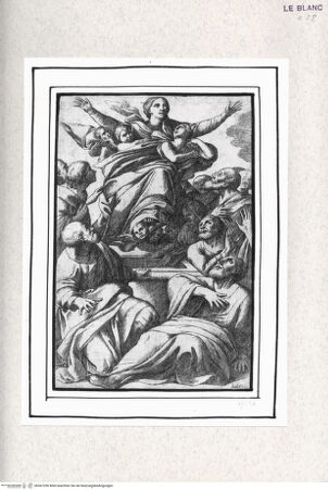 Vorderseite von Istituto Nazionale per la Grafica [http://creativecommons.org/publicdomain/mark/1.0/] Mariae Himmelfahrt - , bh367296. Foto.