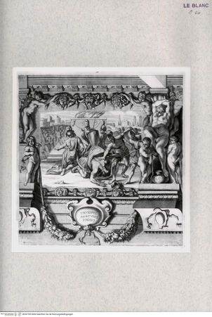 Vorderseite von ICCD [http://creativecommons.org/publicdomain/mark/1.0/] "Storie di Romolo e Remo"(Bl. 10) Titus Tatius wird von d.Laurentern getötet - , bh367393. Foto.