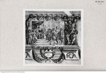 Vorderseite von ICCD [http://creativecommons.org/publicdomain/mark/1.0/] "Storie di Romolo e Remo"(Bl. 3) Remus vor König Amulius - , bh367401. Foto.