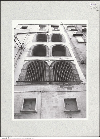 Vorderseite von Bibliotheca Hertziana [https://www.deutsche-digitale-bibliothek.de/content/lizenzen/rv-fz/] Palazzo - Fassade, bh367854_recto. Foto.