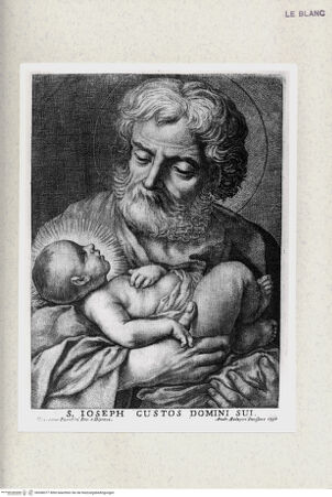 Vorderseite von  [http://creativecommons.org/publicdomain/mark/1.0/] Der Heilige Joseph mit dem Kind - , bh368377. Foto.