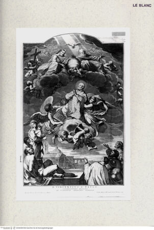 Vorderseite von  [http://creativecommons.org/publicdomain/mark/1.0/] Der Heilige Vincenz de' Paoli - , bh368388. Foto.