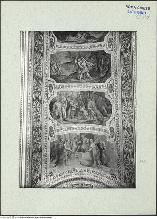 Vorderseite von ICCD (GFN) [https://www.deutsche-digitale-bibliothek.de/content/lizenzen/rv-ez/] Szenen aus dem Alten Testament - Gewölbe: untere drei Bildfelder, bh369128_recto. Foto.