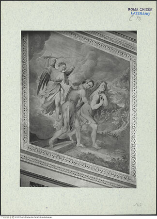 Vorderseite von ICCD (GFN) [https://www.deutsche-digitale-bibliothek.de/content/lizenzen/rv-ez/] Szenen aus dem Alten TestamentVertreibung aus dem Paradies (Version II) - Gesamtansicht, bh369132_recto. Foto.