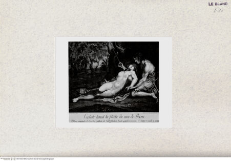 Vorderseite von Albertina [http://creativecommons.org/publicdomain/mark/1.0/] Kephalos und Prokris - , bh370463. Foto.