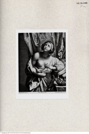 Vorderseite von Albertina [http://creativecommons.org/publicdomain/mark/1.0/] Tod der Cleopatra - , bh370465. Foto.