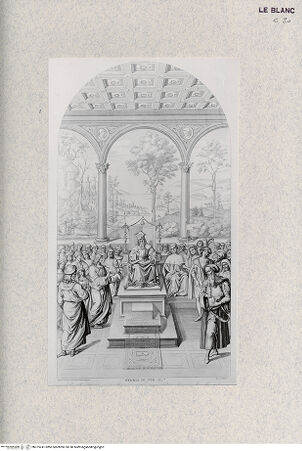 Vorderseite von Landesbildstelle Rheinland [http://creativecommons.org/publicdomain/mark/1.0/] Libreria Piccolomini - Serie der Geschichten aus dem Leben Pius' II.Enea Piccolomini begibt sich zum Basler Konzil - , bh375241. Foto.