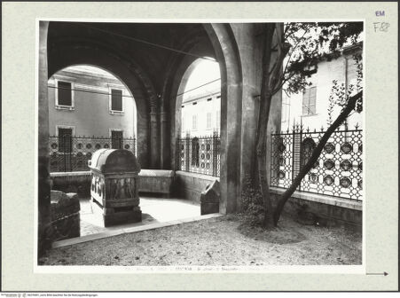 Vorderseite von Alinari [https://www.deutsche-digitale-bibliothek.de/content/lizenzen/rv-ez/] Edicola di Braccioforte - Innenansicht, bh376001_recto. Foto.