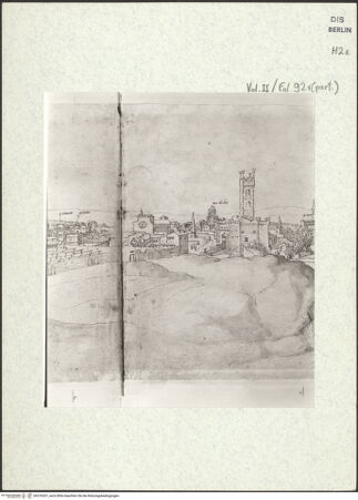 Vorderseite von Kupferstichkabinett Berlin SMB-PK [http://creativecommons.org/publicdomain/mark/1.0/] Heemskerck-Album II360°