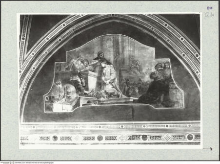 Vorderseite von Alinari [https://www.deutsche-digitale-bibliothek.de/content/lizenzen/rv-ez/] Szenen aus der Geschichte von JephtaDas Opfer von Jephtas Tochter - Gesamtansicht, bh376683_recto. Foto.