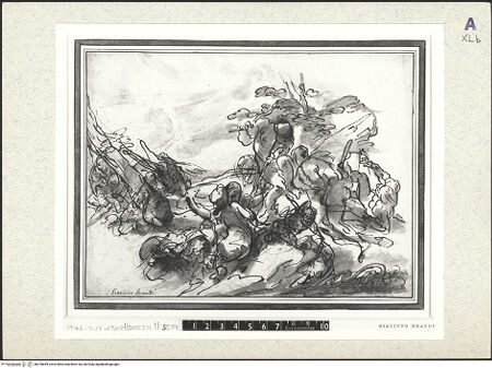 Vorderseite von British Museum [https://www.deutsche-digitale-bibliothek.de/content/lizenzen/rv-ez/] Figurenkomposition - , bh376859_recto. Foto.