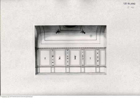 Vorderseite von Veste Coburg [http://creativecommons.org/publicdomain/mark/1.0/] "Auswahl antiker Gemälde ... vom Grafen Caylus" ... , Drei Hefte, insgesamt 23 Blatt, 1798Begräbniszimmer in der Pyramide (Heft 1) - , bh377360. Foto.