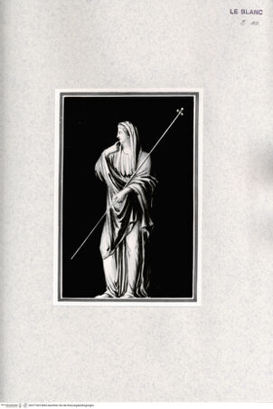 Vorderseite von Veste Coburg [http://creativecommons.org/publicdomain/mark/1.0/] "Auswahl antiker Gemälde ... vom Grafen Caylus" ... , Drei Hefte, insgesamt 23 Blatt, 1798Aus den Bädern des Titus: Junge Frau mit Tunika (Heft 2) - , bh377363. Foto.