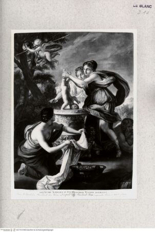 Vorderseite von Veste Coburg [http://creativecommons.org/publicdomain/mark/1.0/] "Der Knabe Achilles in Stygischem Wasser gehaertet" - , bh377410. Foto.