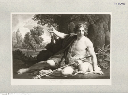 Vorderseite von Veste Coburg [http://creativecommons.org/publicdomain/mark/1.0/] "Der Heilige Johannes" - , bh377426. Foto.