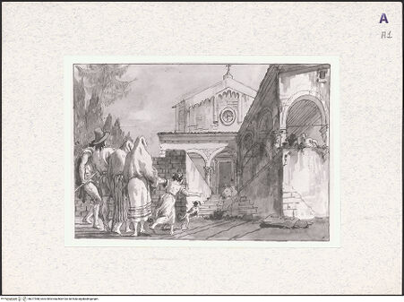 Vorderseite von Christie's [https://www.deutsche-digitale-bibliothek.de/content/lizenzen/rv-fz/] Bäuerliche Familie auf dem Weg zur Kirche - , bh377988_recto. Foto.