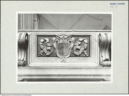 Vorderseite von ICCD [https://www.deutsche-digitale-bibliothek.de/content/lizenzen/rv-ez/] Wappenkartusche - , bh378133_recto. Foto.