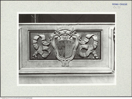 Vorderseite von ICCD [https://www.deutsche-digitale-bibliothek.de/content/lizenzen/rv-ez/] Wappenkartusche - , bh378135_recto. Foto.