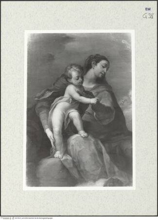 Vorderseite von Sopr. BAS MO [https://www.deutsche-digitale-bibliothek.de/content/lizenzen/rv-ez/] Der heilige Gregor hat eine Marienvision - Detail, bh378472_recto. Foto.