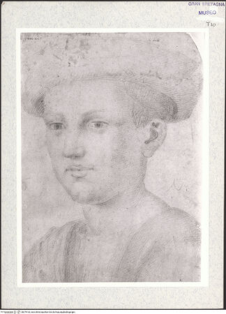 Vorderseite von Lady Lever Art Gallery? [https://www.deutsche-digitale-bibliothek.de/content/lizenzen/rv-ez/] Porträt eines jungen Mannes - , bh379163_recto. Foto.