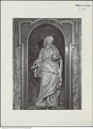 Vorderseite von ICCD [https://www.deutsche-digitale-bibliothek.de/content/lizenzen/rv-ez/] Personifikation der Einfachheit - , bh379904_recto. Foto.