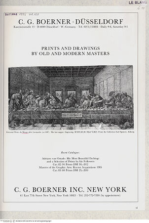 Vorderseite von  [http://creativecommons.org/publicdomain/mark/1.0/] Das Letzte Abendmahl - , bh380003. Foto.