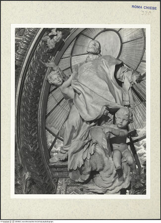 Vorderseite von National Gallery of Art, Washington, Enggass Collection [https://www.deutsche-digitale-bibliothek.de/content/lizenzen/rv-ez/] Der Heilige Filippo Neri - Untersicht, bh380821_recto. Foto.