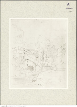 Vorderseite von Staatliche Kunsthalle [https://rightsstatements.org/page/CNE/1.0/] Ansicht von Amalfi - , bh381436_recto. Foto.