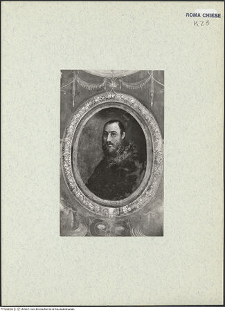 Vorderseite von unbekannt [https://www.deutsche-digitale-bibliothek.de/content/lizenzen/rv-fz/] KapellenausmalungPorträt des Prokurators Johannes Lemeken - Detail: Portrait (Aufnahme vor der Restaurierung 1986), bh382041_recto. Foto.