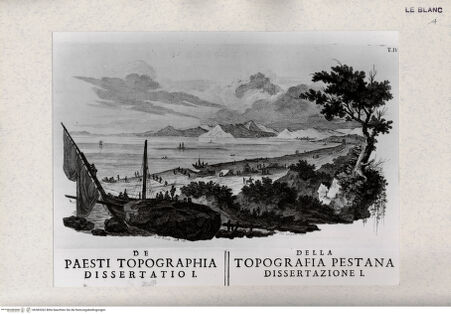 Vorderseite von Tomba, Verona [http://creativecommons.org/publicdomain/mark/1.0/] Tav. IV aus P. A. Paoli (Ed.), "Rovine della Citta di Pesto...", Roma 1784 - , bh383262. Foto.