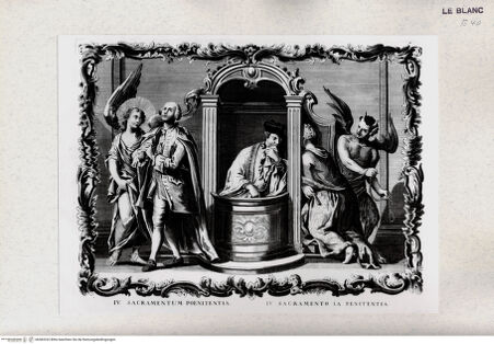 Vorderseite von Tomba, Verona [http://creativecommons.org/publicdomain/mark/1.0/] I SacramentiDas Sakrament der Buße (Bl. IV - , bh383332. Foto.