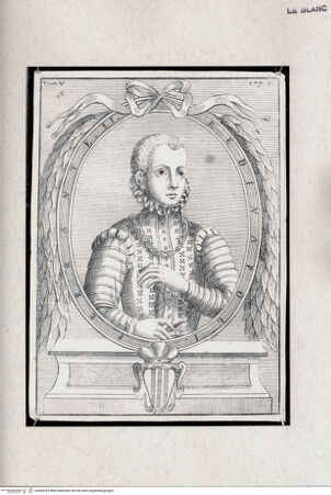 Vorderseite von Raccolta Pagliara [http://creativecommons.org/publicdomain/mark/1.0/] "Ferrante" (aus G. Summonte, "Historia della Cittá e del Regno di Napoli", Napoli 1749) - , bh384293. Foto.