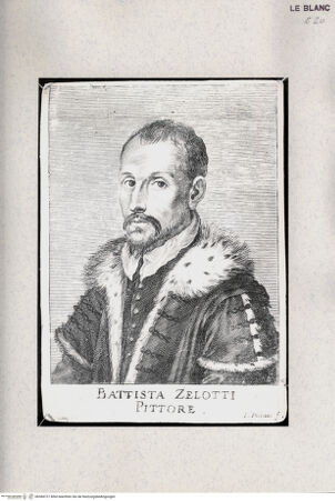 Vorderseite von Raccolta Pagliara [http://creativecommons.org/publicdomain/mark/1.0/] Battista Zelotti; (aus C.Ridolfi, "Le meraviglie dell'arte",Venezia 1648) - , bh384727. Foto.