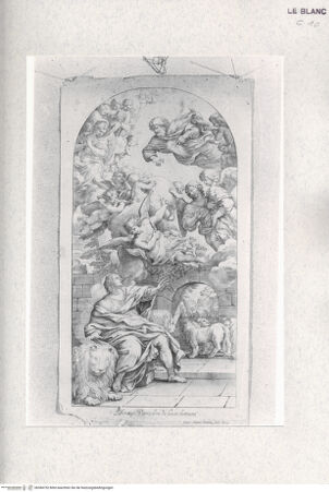 Vorderseite von Raccolta Pagliara [http://creativecommons.org/publicdomain/mark/1.0/] Daniel in der Löwengrube - , bh384752. Foto.