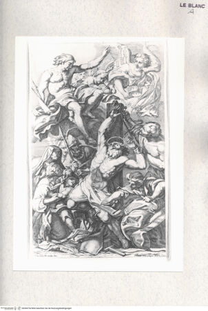 Vorderseite von Raccolta Pagliara [http://creativecommons.org/publicdomain/mark/1.0/] Die Marter des Heiligen Blasius - , bh384754. Foto.