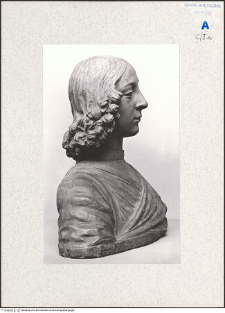 Vorderseite von Victoria and Albert Museum [https://www.deutsche-digitale-bibliothek.de/content/lizenzen/rv-ez/] Johannes der Evangelist als junger Mann - , bh384950_recto. Foto.