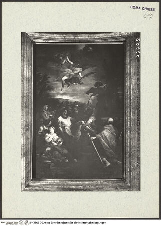 Vorderseite von ICCD [https://www.deutsche-digitale-bibliothek.de/content/lizenzen/rv-ez/] Grablegung des heiligen Andreas - Gesamtansicht, bh386654_recto. Foto.