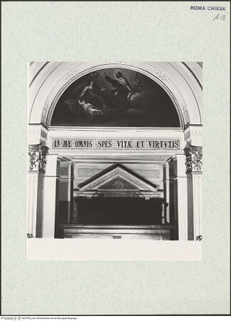 Vorderseite von ICCD [https://www.deutsche-digitale-bibliothek.de/content/lizenzen/rv-ez/] Der Tod der heiligen Rita - Gesamtansicht, bh387062_recto. Foto.