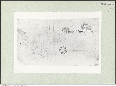 Vorderseite von Biblioteca Apostolica Vaticana [https://www.deutsche-digitale-bibliothek.de/content/lizenzen/rv-ez/] Blick auf Sant'Agnese und Santa Costanza - , bh388175_recto. Foto.