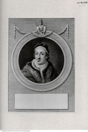 Vorderseite von Landesbildstelle Rheinland [http://creativecommons.org/publicdomain/mark/1.0/] Bildnis des Papstes Pius VI. - , bh389421. Foto.