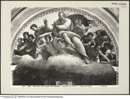 Vorderseite von Alinari [https://www.deutsche-digitale-bibliothek.de/content/lizenzen/rv-ez/] Geburt Mariens - Detail: Lünette, bh390369_recto. Foto.