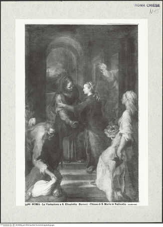 Vorderseite von Alinari [https://www.deutsche-digitale-bibliothek.de/content/lizenzen/rv-ez/] Mariä Heimsuchung - , bh390846_recto. Foto.