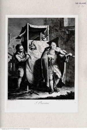 Vorderseite von Gabinetto Nazionale delle Stampe [http://creativecommons.org/publicdomain/mark/1.0/] Arti per viaDas Puppentheater - , bh391083. Foto.
