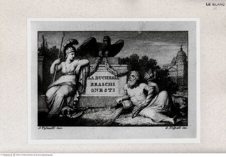 Vorderseite von Gabinetto Nazionale delle Stampe [http://creativecommons.org/publicdomain/mark/1.0/] Visitenkarte: La Duchessa Costanza Braschi Onesti Falconieri - , bh391126. Foto.