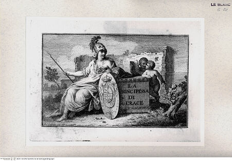 Vorderseite von GNS [http://creativecommons.org/publicdomain/mark/1.0/] Visitenkarte: Principessa di Gerace - , bh391128. Foto.