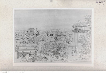 Vorderseite von Calcografia [http://creativecommons.org/publicdomain/mark/1.0/] Das Forum Romanum - , bh391195. Foto.