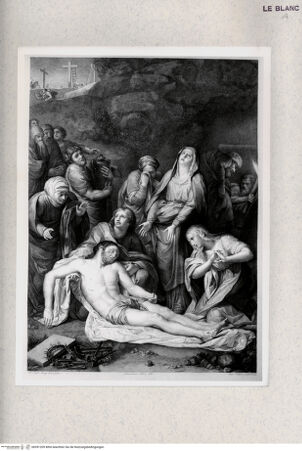 Vorderseite von Gabinetto Nazionale delle Stampe [http://creativecommons.org/publicdomain/mark/1.0/] Grablegung - , bh391209. Foto.