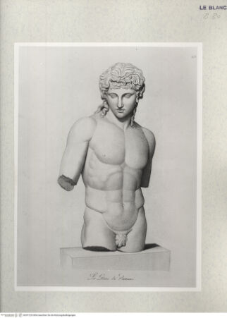 Vorderseite von Istituto Nazionale per la Grafica [http://creativecommons.org/publicdomain/mark/1.0/] Giovanni Volpato - Raphael Morghen, "Principes du dessin...", Roma 1786Der Genius des Vatikan (Bl 23) - , bh391226. Foto.