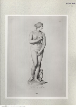 Vorderseite von Istituto Nazionale per la Grafica [http://creativecommons.org/publicdomain/mark/1.0/] Giovanni Volpato - Raphael Morghen, "Principes du dessin...", Roma 1786Die Venus Medici (Bl 21) - , bh391234. Foto.